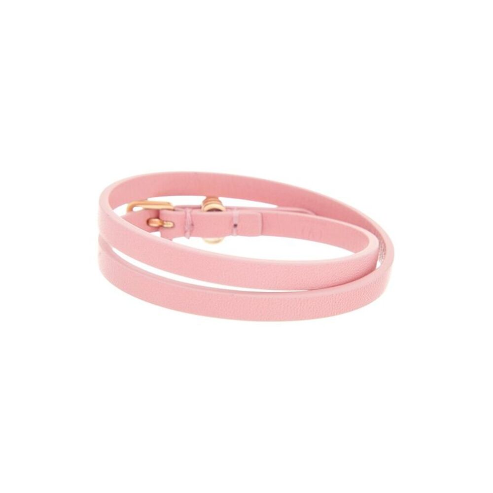 Valentino Vlogo Signature Leather Bracelet